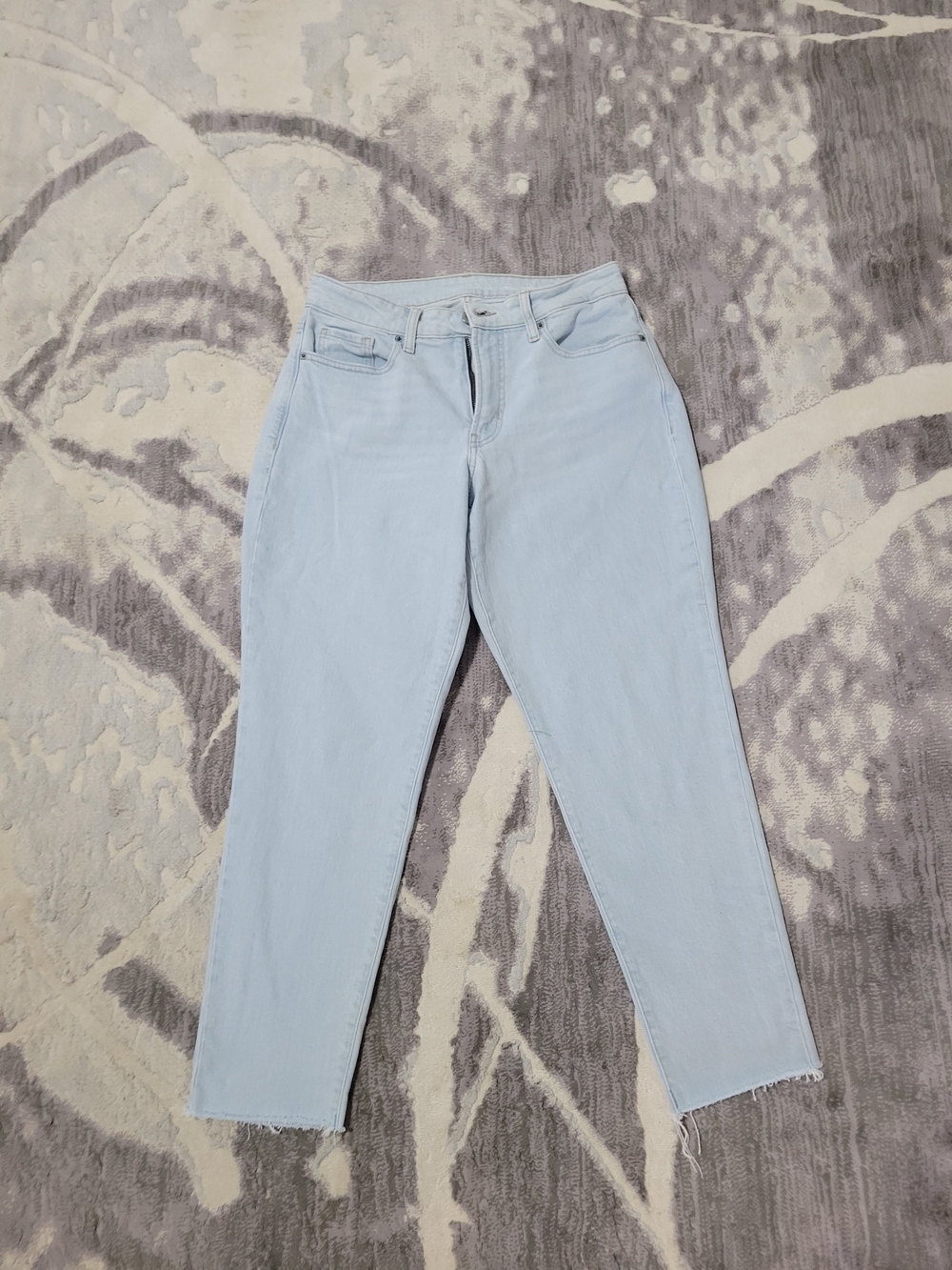 Old Navy Light Blue High-Rise Stright Curvy Women's Jeans Size 10